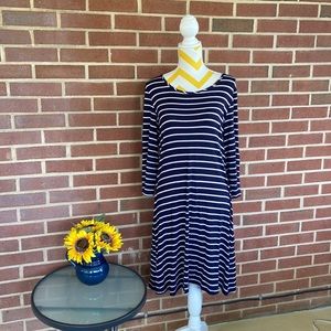 Striped Shift Dress